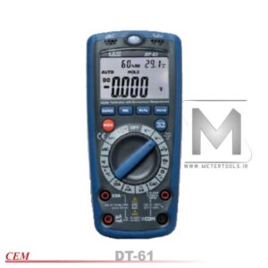 cem DT-61 - DT-61 مولتی متر 6در1 با قابلیت اندازه گیری محیط