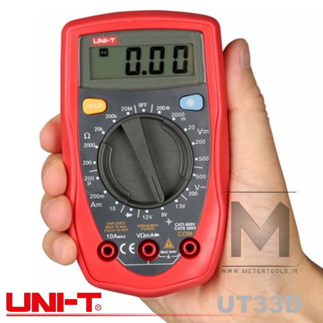 Uni-T Ut33D مولتی متر یونیي 1