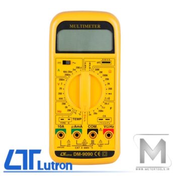 Lutron DM-9090 مولتی متر دیجیتال با اتصال پراب فشار قوی