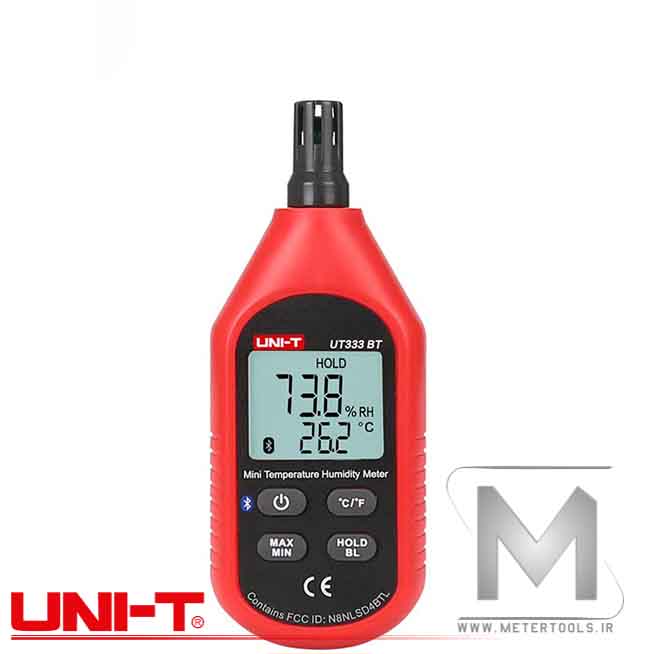 UNI-T UT-333BT_001 UT-333BT رطوبت سنج و دماسنج پیشرفته با بلوتوث