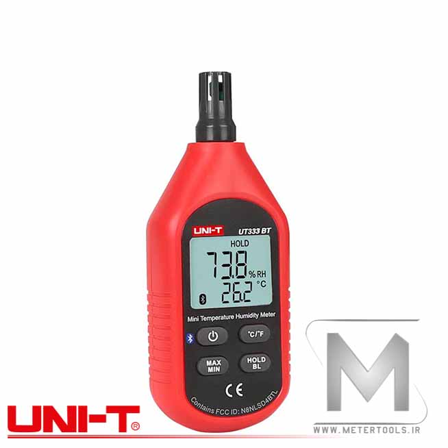 UNI-T UT-333BT_004 UT-333BT رطوبت سنج و دماسنج پیشرفته با بلوتوث