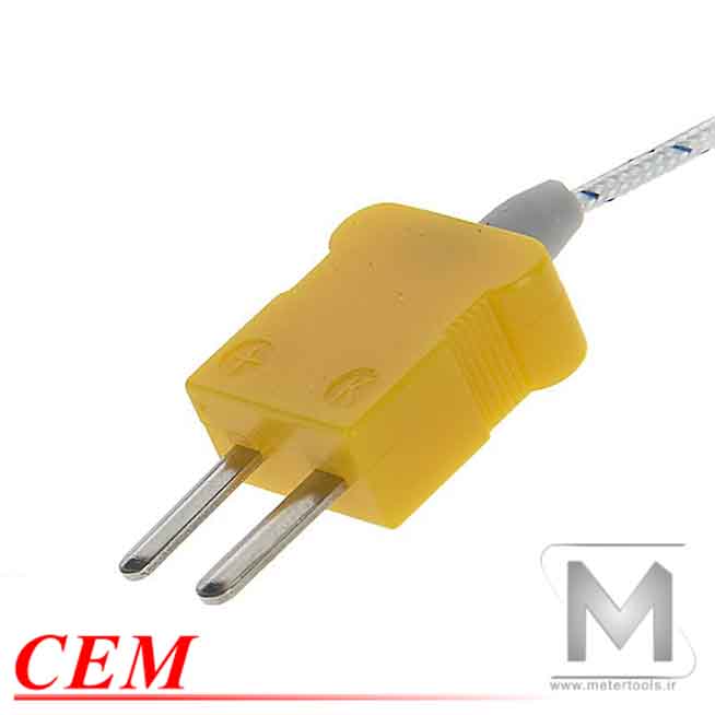 دماسنج لیزری و ترموکوپلی تا 1850 درجه با رابط DT8868H CEM - USB