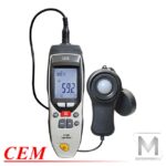 DT 856A لوکس متر سنسور مجزا با قابلیت اندازه گیری شدت نور انواع لامپ 1 cem-dt-856a_001