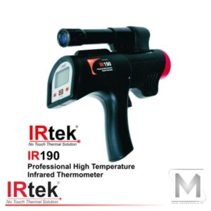 پیرومتر لیزری و اپتیکال تا 1900 درجه سانتیگراد IRTek IR190